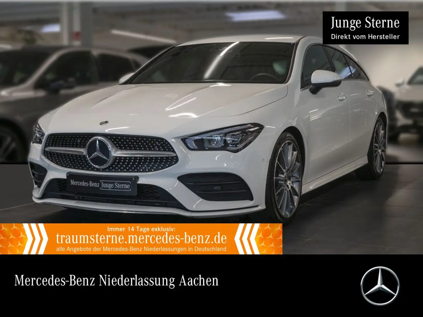 Mercedes-Benz CLA 180 AMG+LED+19"+7G Weiß - 1