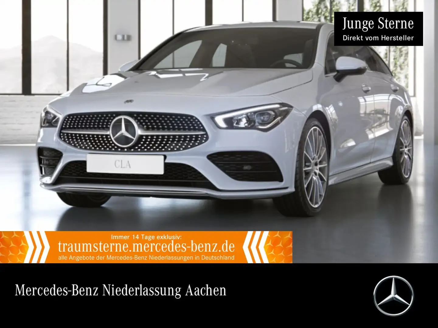 Mercedes-Benz CLA 180 AMG+LED+19"+7G Weiß - 1