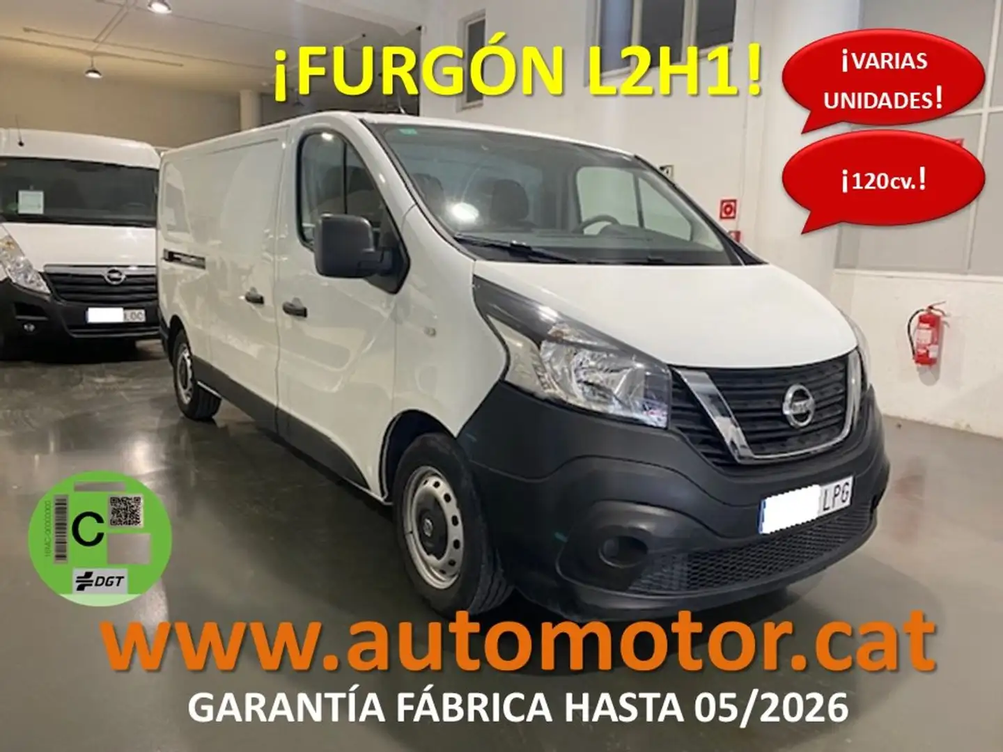 Nissan NV300 Furgón 2.0dCi L2H1 1.2T Comfort 120 Blanco - 1
