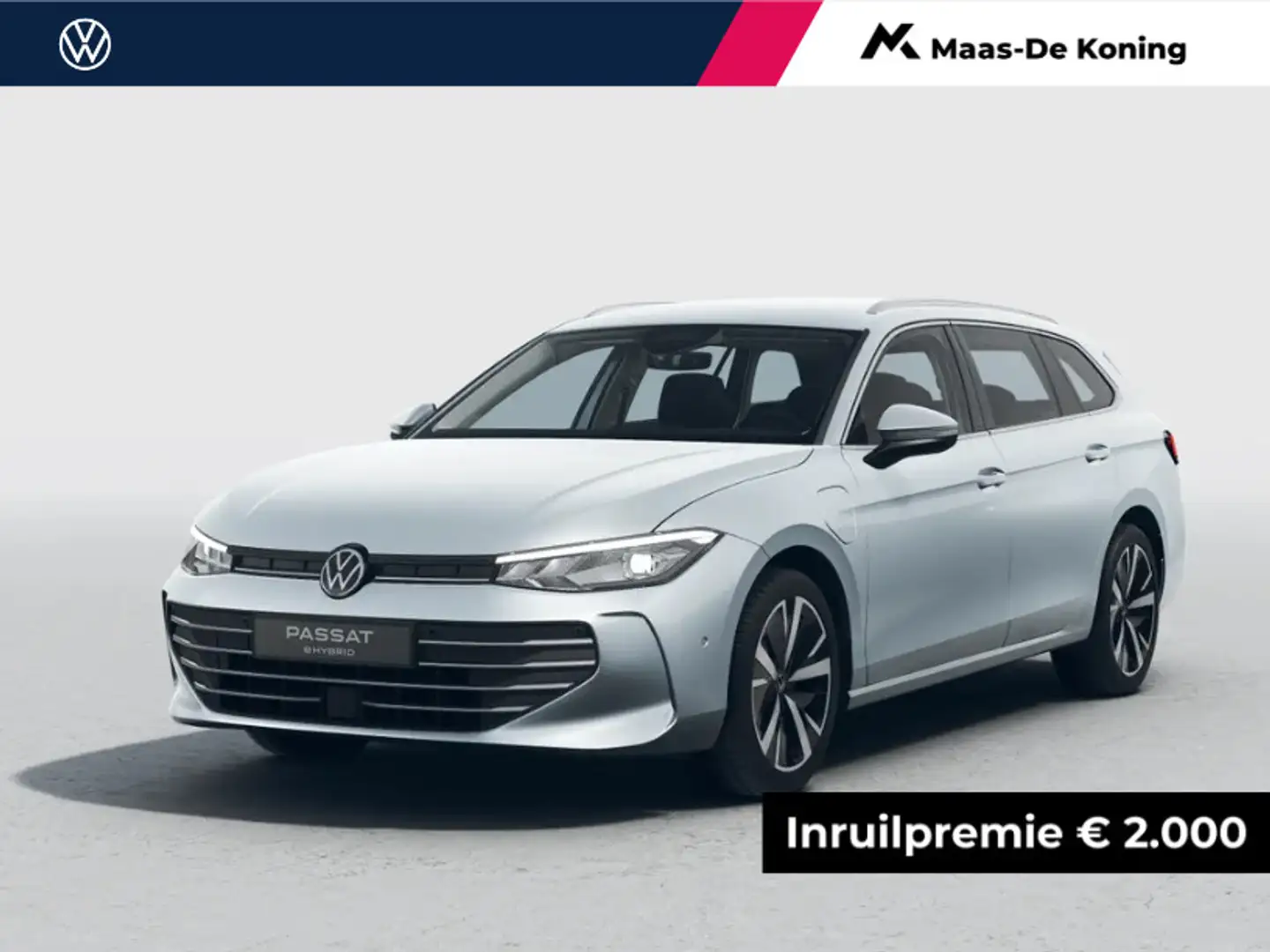 Volkswagen Passat Variant Business 1.5 eHybrid 204 pk 6 versn. DSG · Winter Grijs - 1