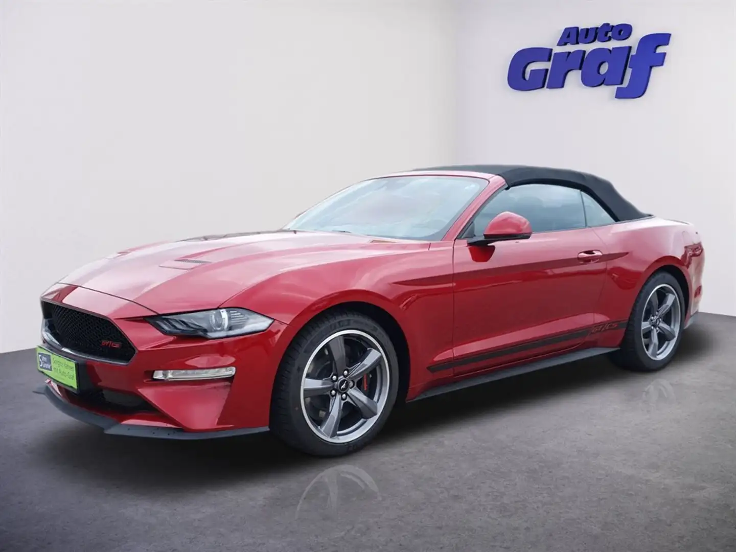 Ford Mustang 5,0 Ti-VCT V8 GT Cabrio Aut. Rot - 1