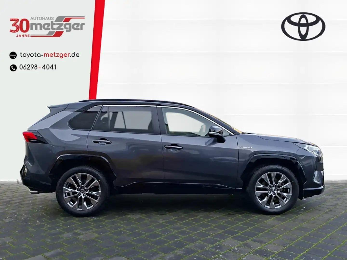 Toyota RAV 4 2.5 Hybrid 4x4 Style Selection + Navi +Leder +Soun Grau - 2