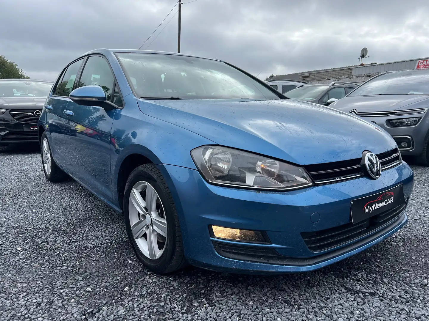 Volkswagen Golf Golf 1.6 CR TDi 4Motion Trendline Bleu - 1