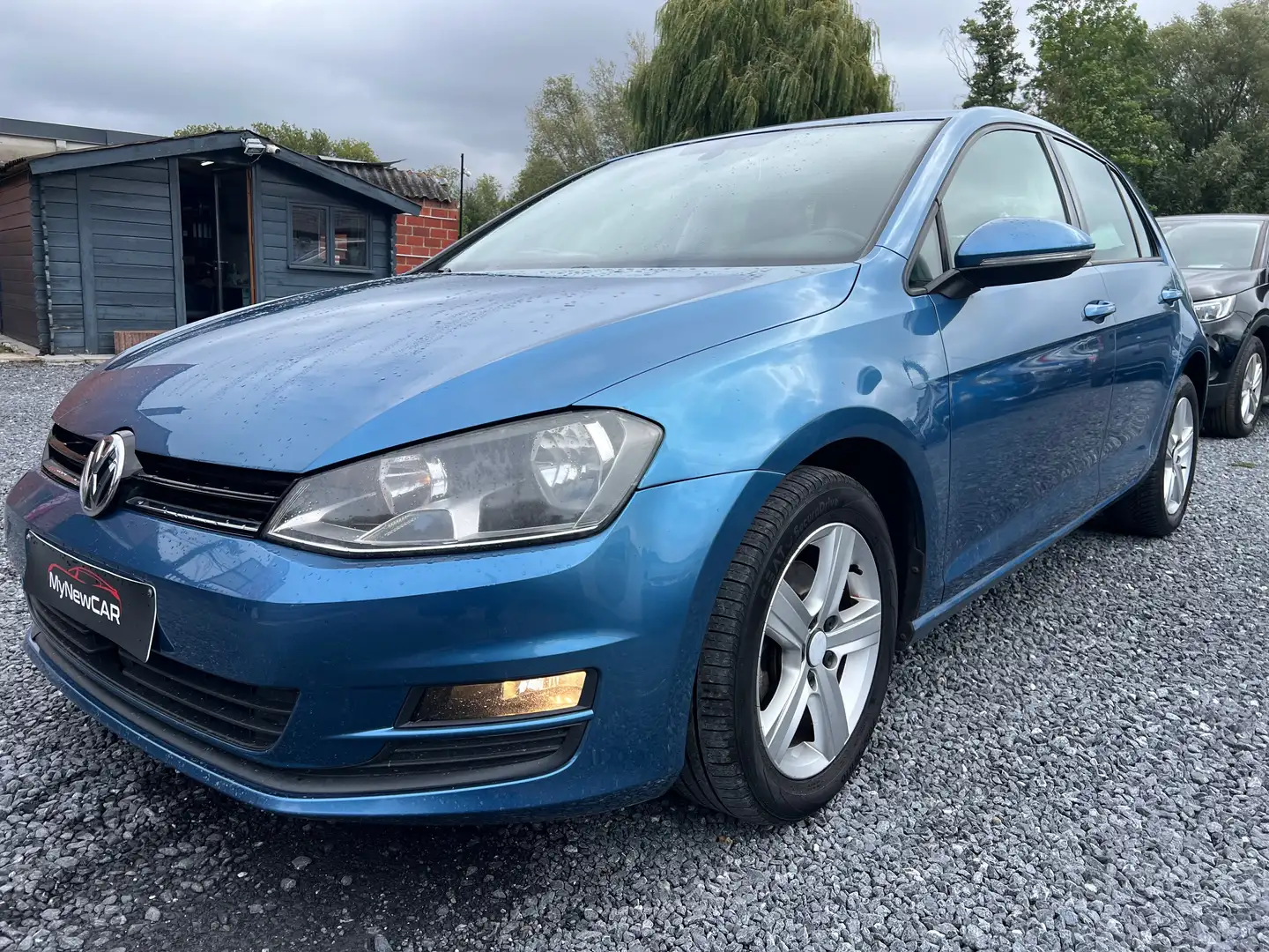 Volkswagen Golf Golf 1.6 CR TDi 4Motion Trendline Bleu - 2