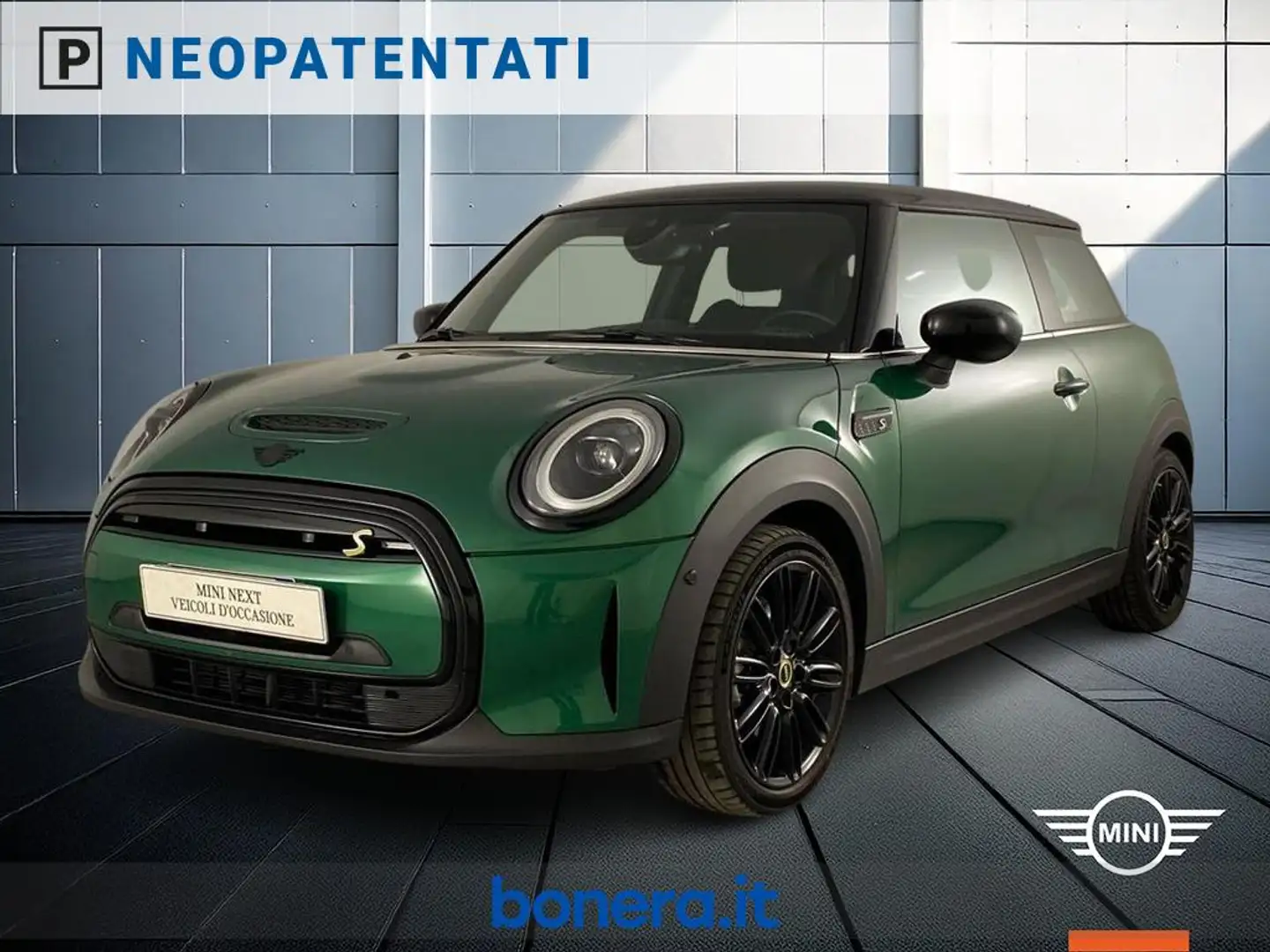 MINI Cooper SE 3p Classic auto Зелений - 1