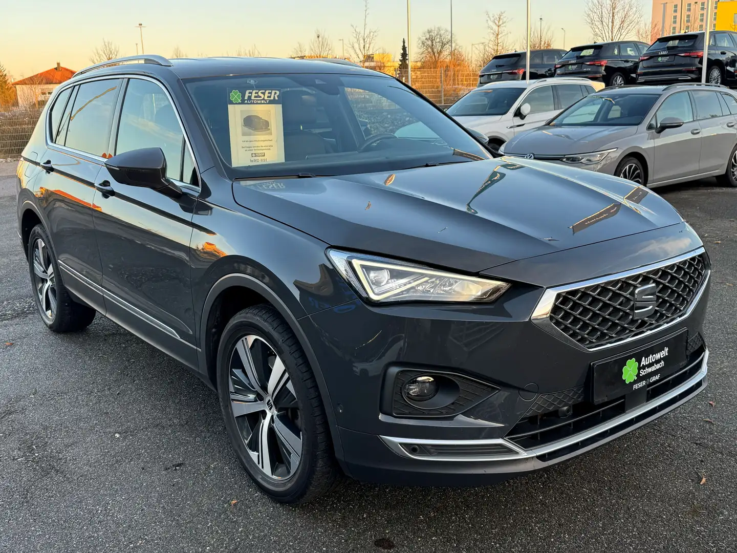 SEAT Tarraco EXCELLENCE 1.4 e-HYBRID AHK NAVI LINK 19" Gris - 2