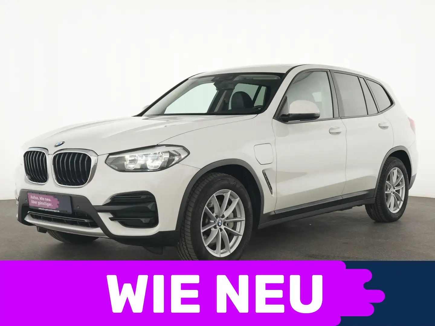 BMW X3 xDrive30e Advantage Navi|Pano|CarPlay|PDC|LED Weiß - 1