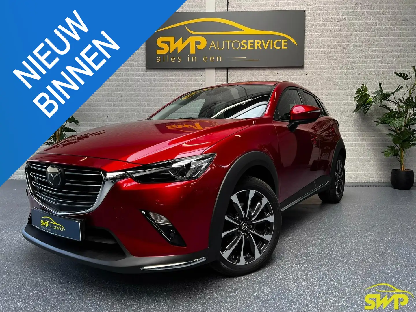 Mazda CX-3 2.0 SkyActiv-G 121 Luxury | ACC | Hud | Navi Rood - 1