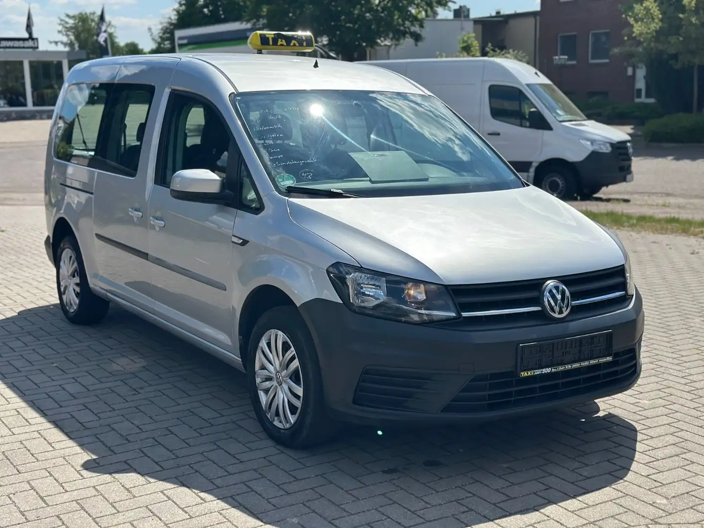 Volkswagen Caddy Maxi Aut*Rollstuhl*Rampe*Kamera*Silber*§25 Plateado - 2