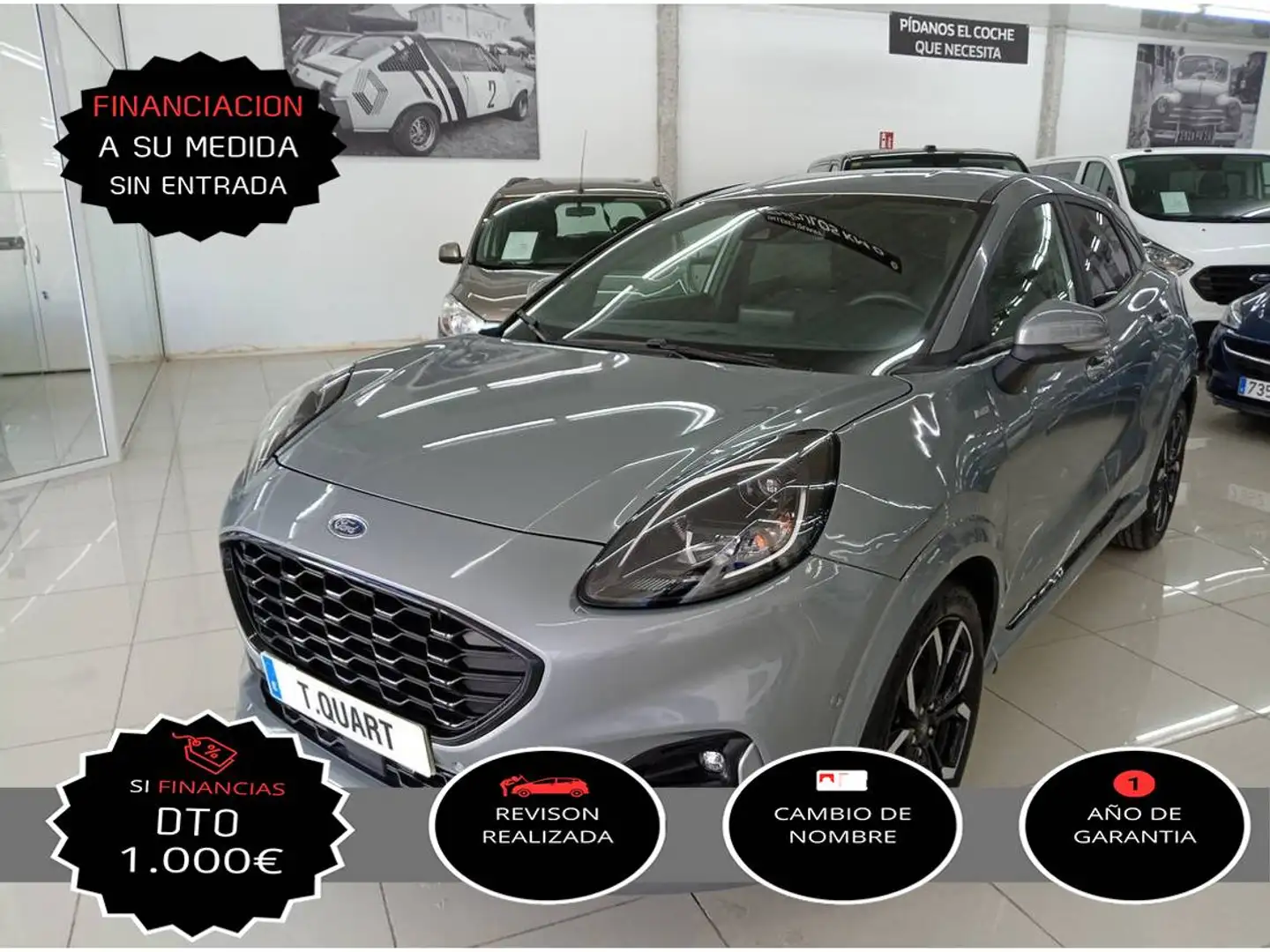 Ford Puma 1.0 EcoBoost 125cv ST-Line MHEV ST-LINE Gris - 1