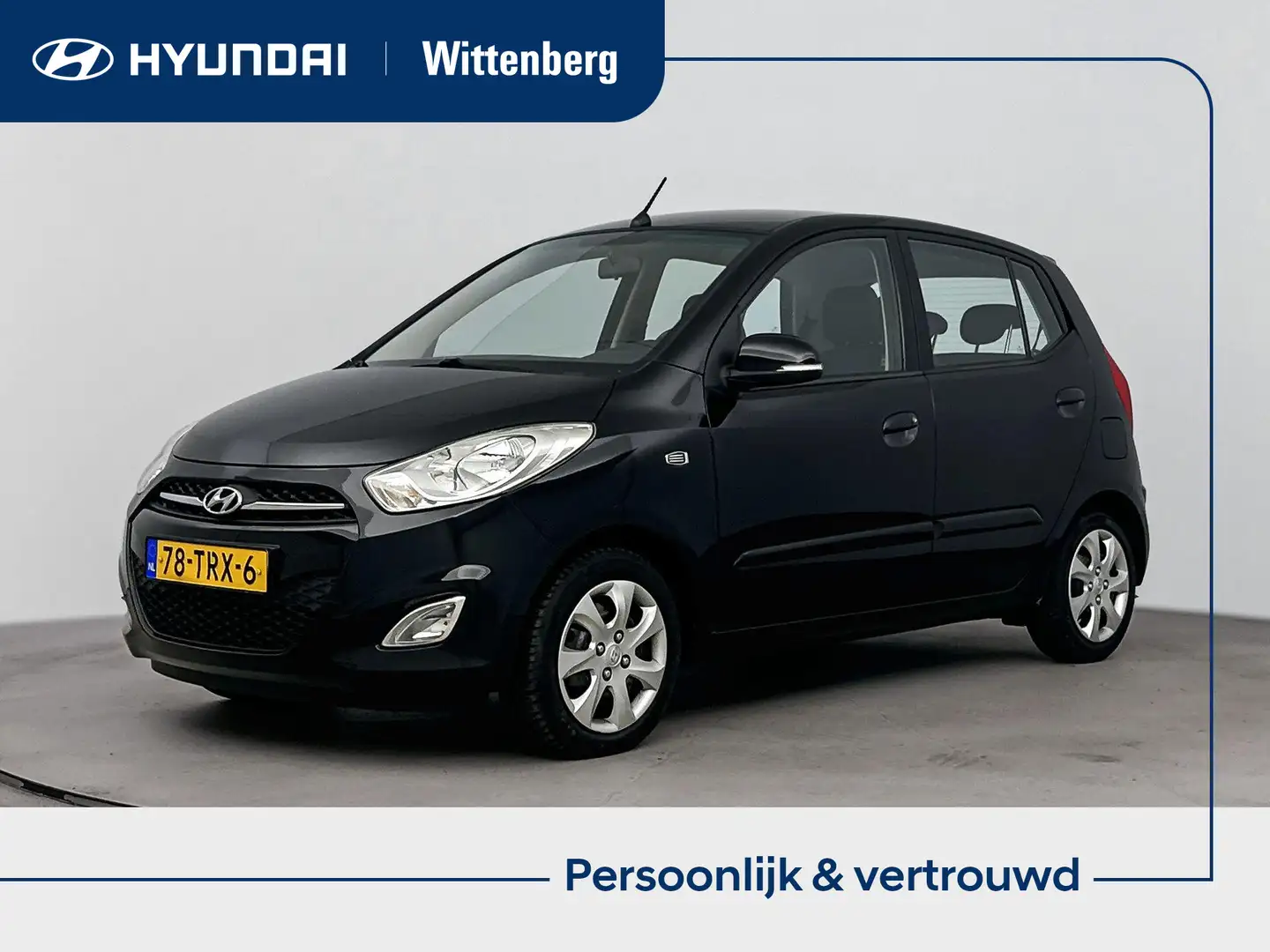 Hyundai i10 1.2 i-MOTION COOL | 5 ZITS | AIRCO | RADIO CD | EL Negru - 1