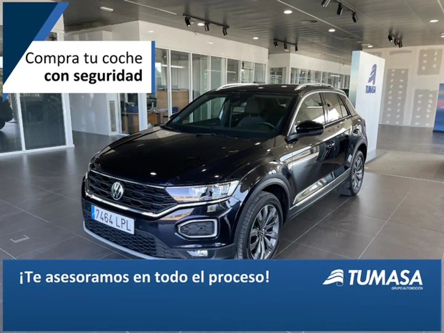 Volkswagen T-Roc 2.0TDI Sport Zwart - 1