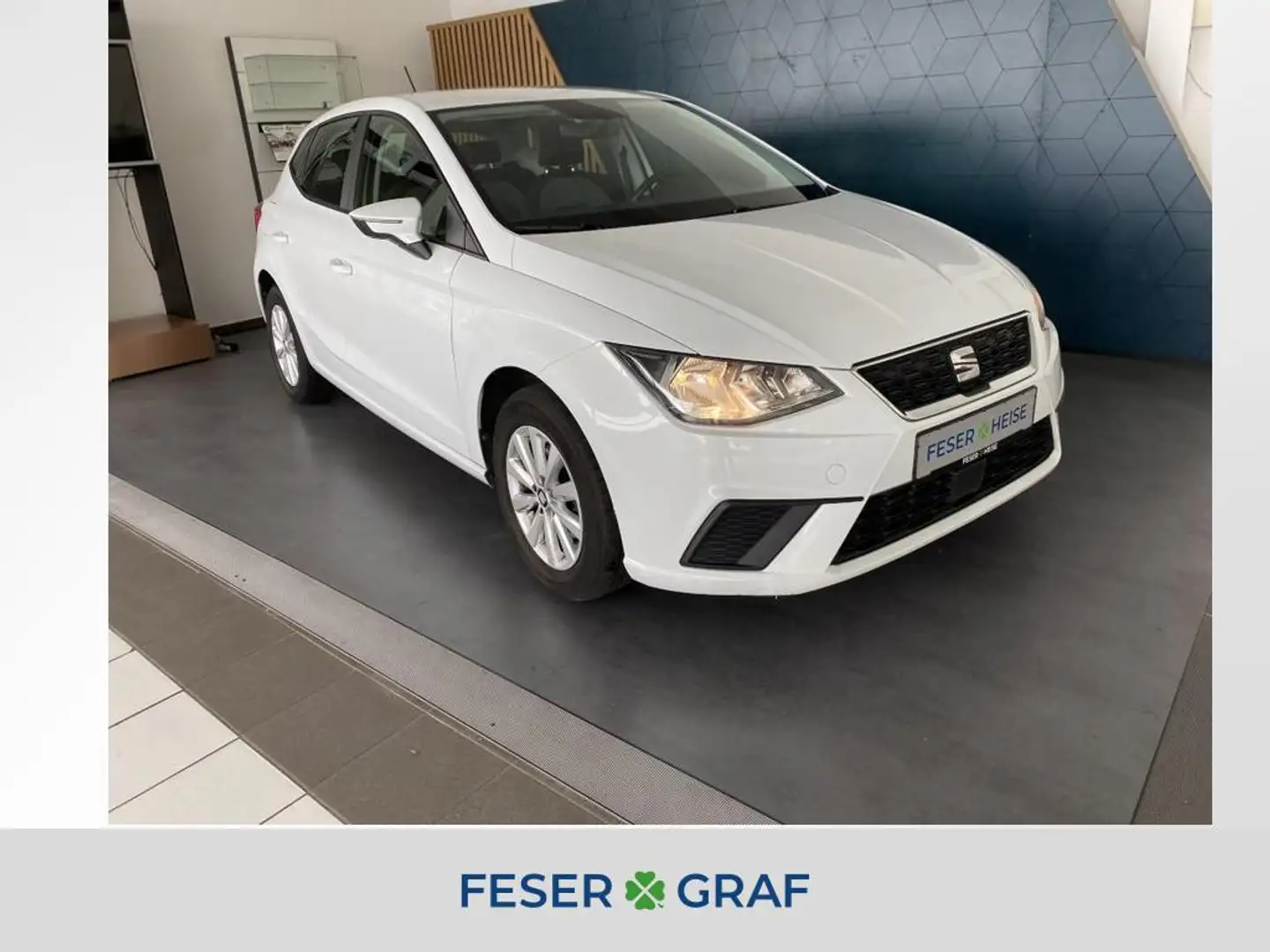 SEAT Ibiza Style 1.6 TDI NAVI/SHZ/KLIMA/PDC Weiß - 1