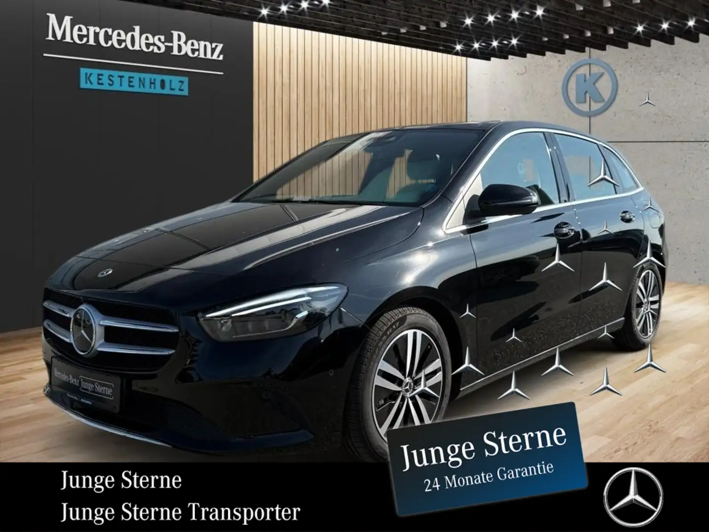 Mercedes-Benz B 220 d 4MATIC PROGRESSIVE*PANO*AHK*360°-KAMERA Negru - 1