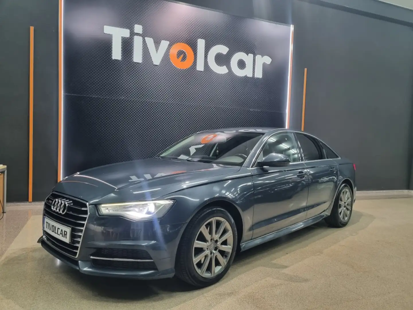 Audi A6 2.0TDI ultra S-Tronic 190 S line edition Gris - 1