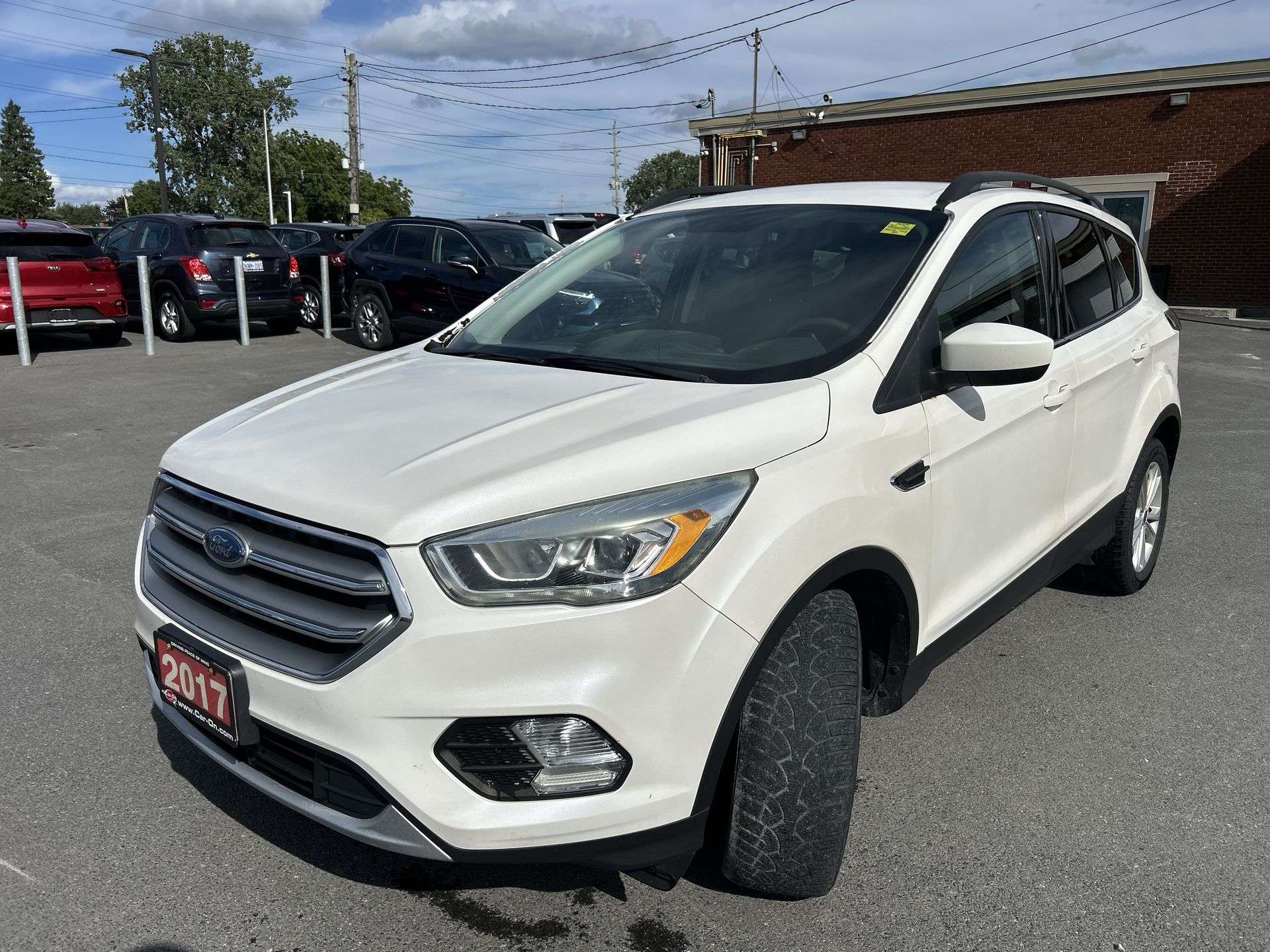 White 2017 Ford Escape SUV / Crossover All-Wheel Drive Automatic