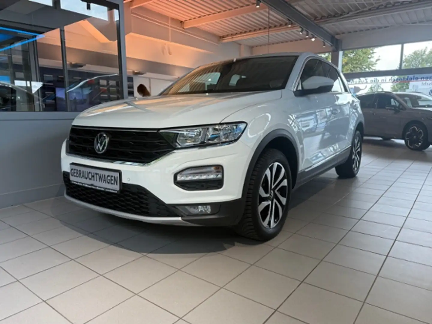 Volkswagen T-Roc 2.0 TDI DSG Active NAVI AHK RFK Blanc - 2