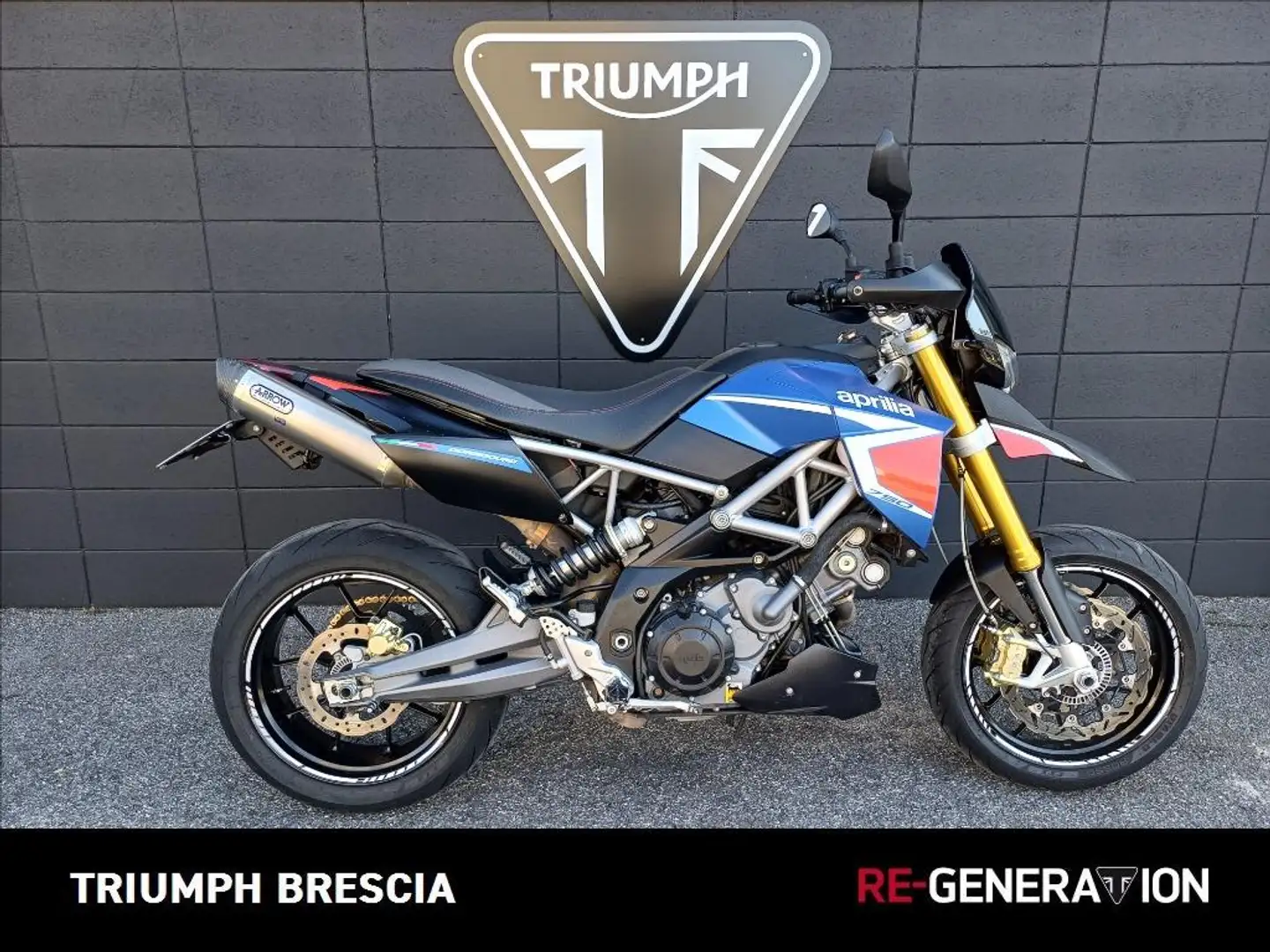 Aprilia Dorsoduro Abs Immatricolata 35Kw . Superaccessoriata Blu/Azzurro - 1