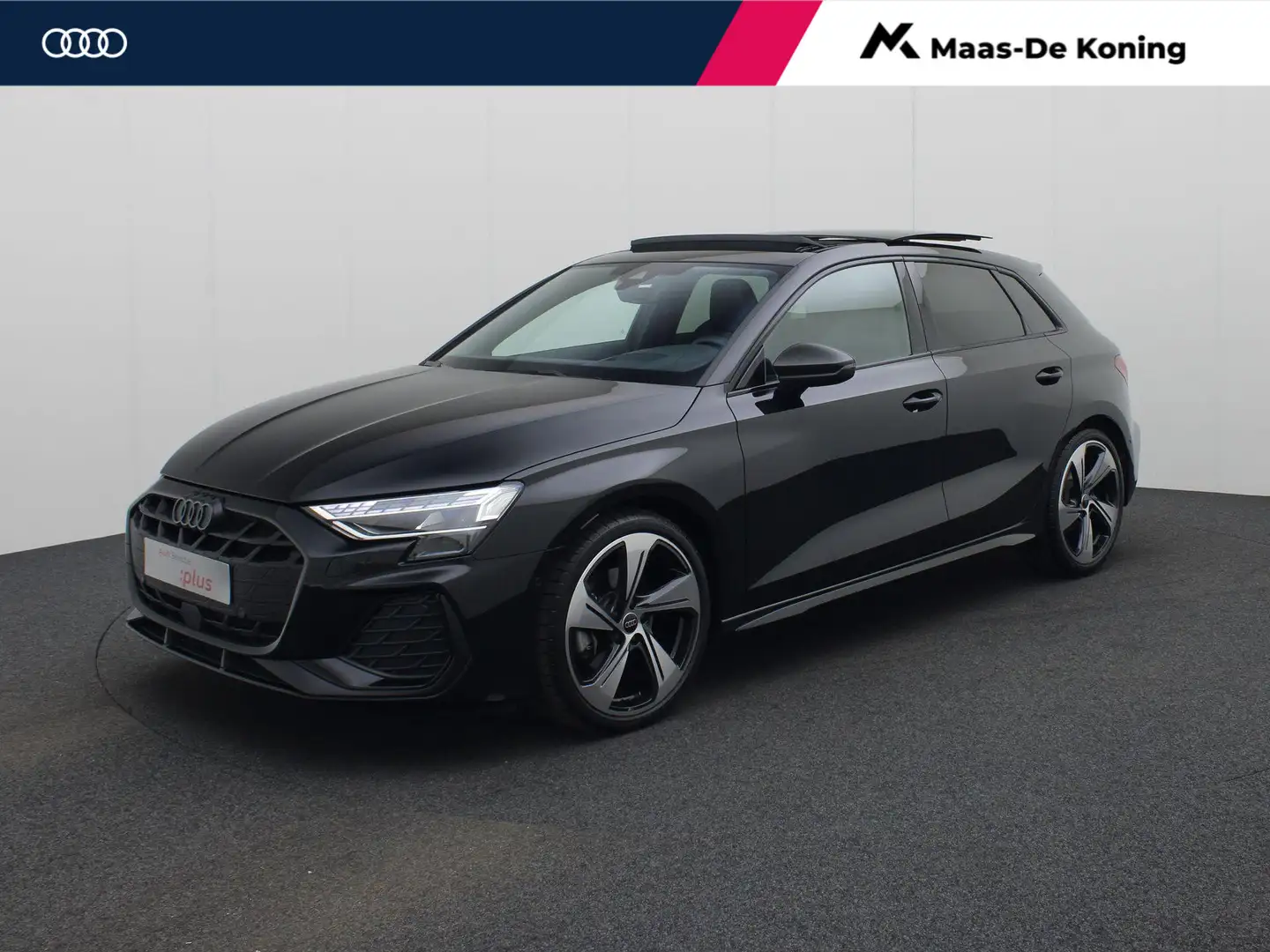 Audi A3 Sportback 35 TFSI/150PK S Line · Leder · Panoramad Zwart - 1