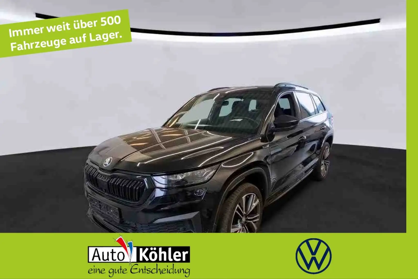 Skoda Kodiaq Sportline TDi DSG 4x4 CarPlay/ACC/LED/PDC Schwarz - 1