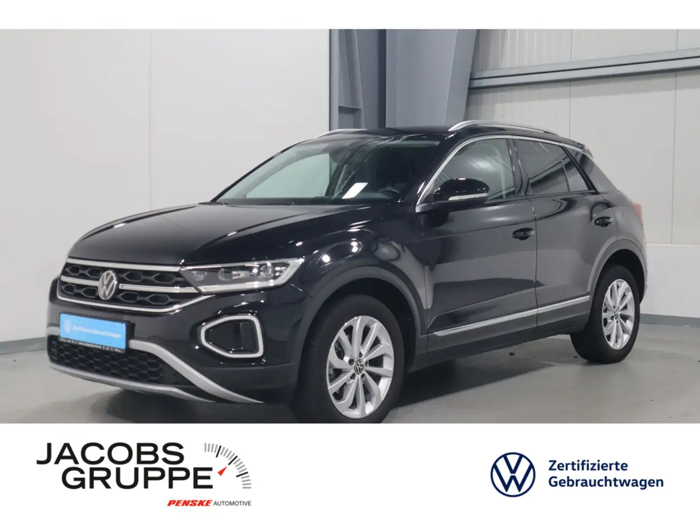 Volkswagen T-Roc 1.0 TSI Style IQ.Light*Kamera*ACC * Schwarz - 1