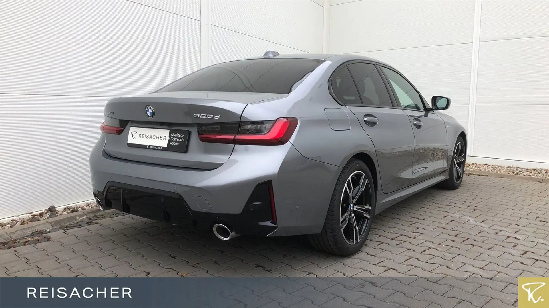 BMW 320 d xDrive M Sport,AHK,SD,RFK,HuD,kein Mieter Сірий - 2