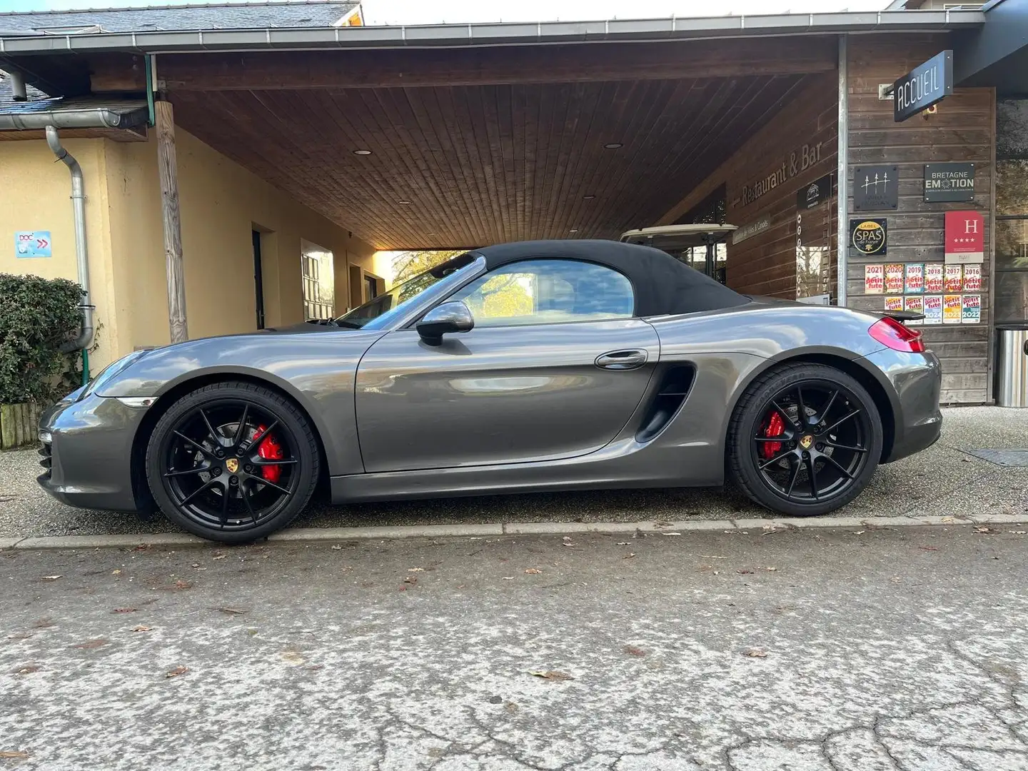 Porsche Boxster PORSCHE BOXSTER III (981) 2.7L 265CH PDK Grau - 2
