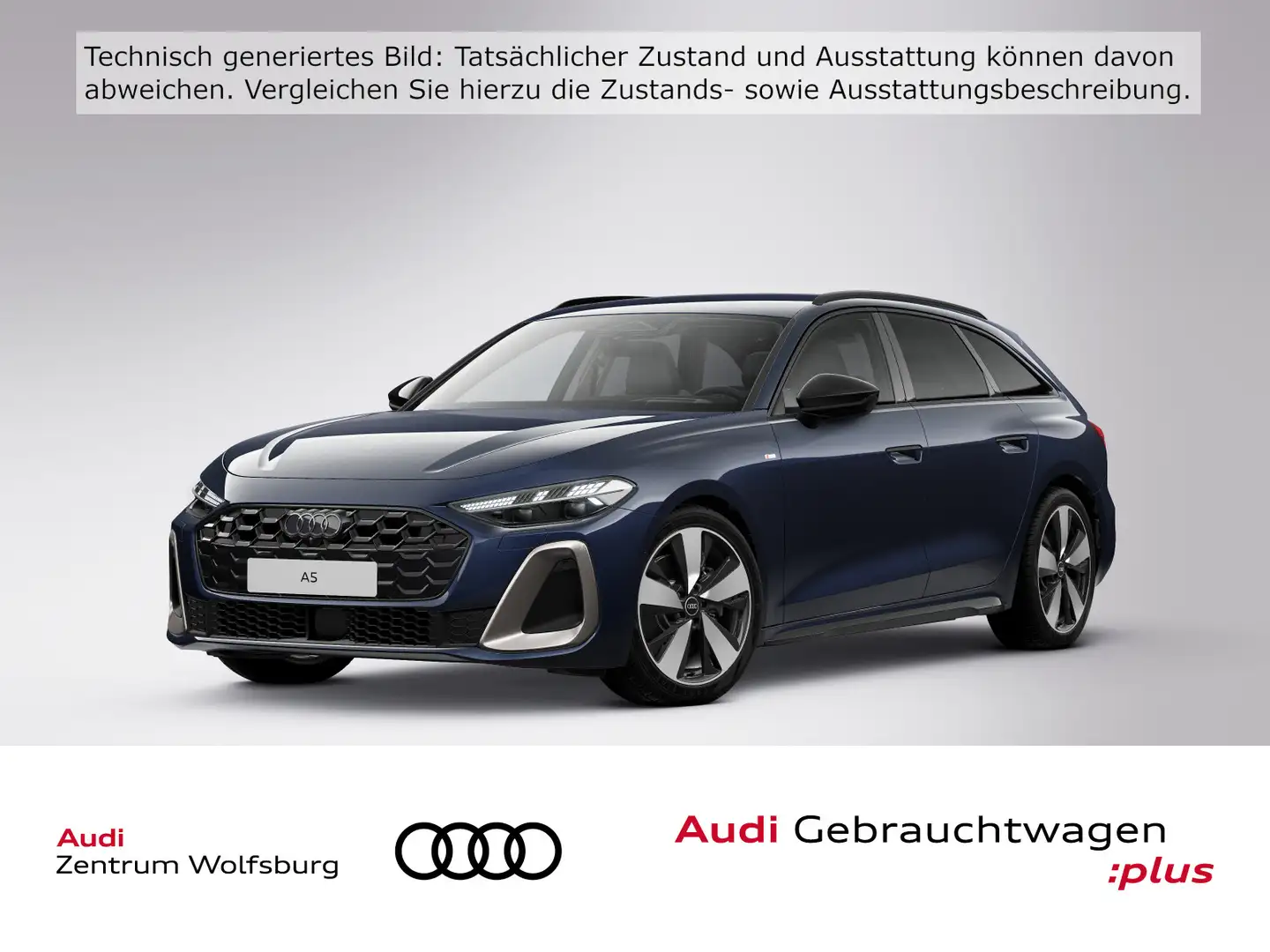 Audi A5 2.0 TDI S tronic S line AHK/Matrix/B+O Blau - 1
