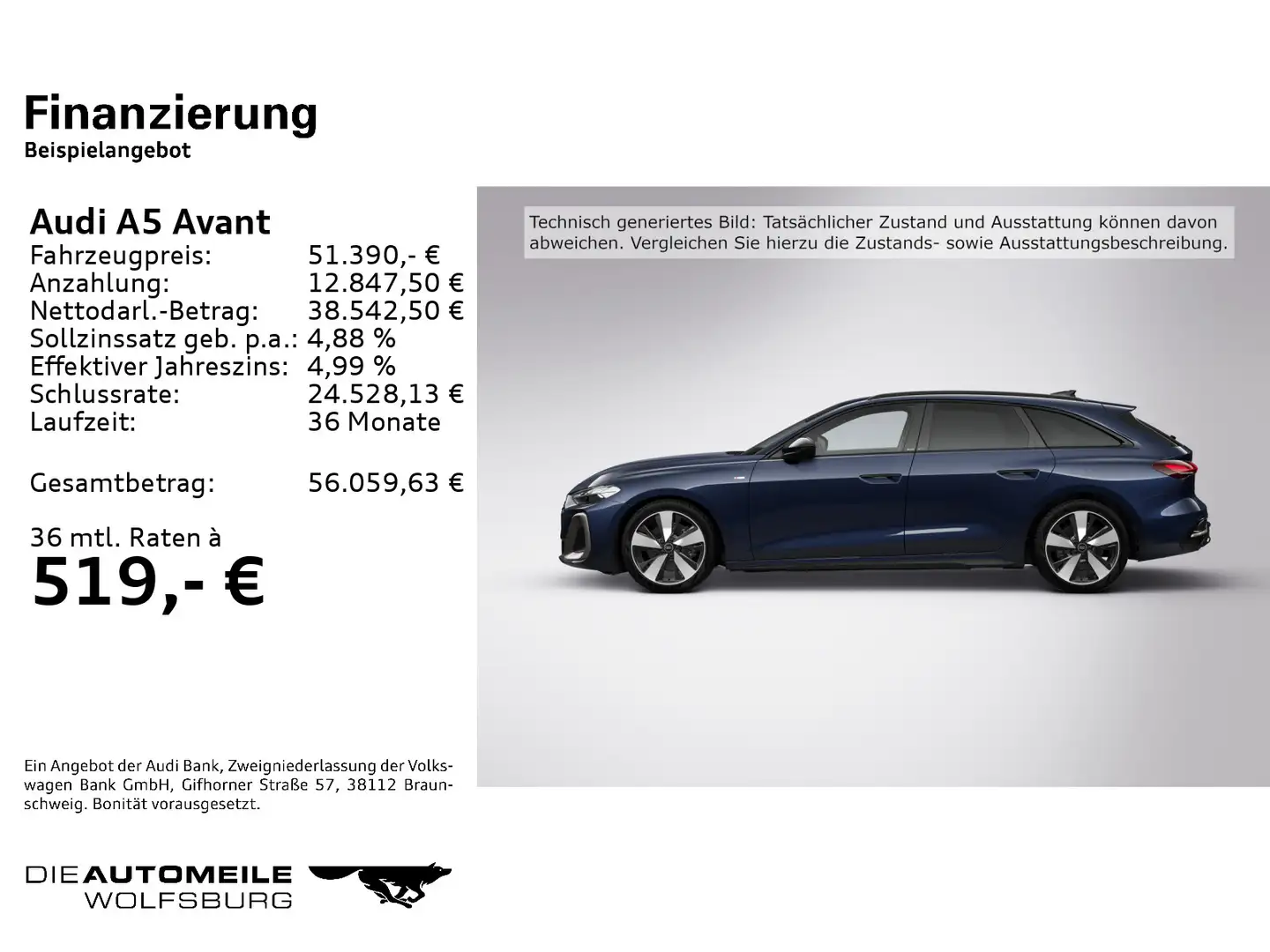 Audi A5 2.0 TDI S tronic S line AHK/Matrix/B+O Blau - 2
