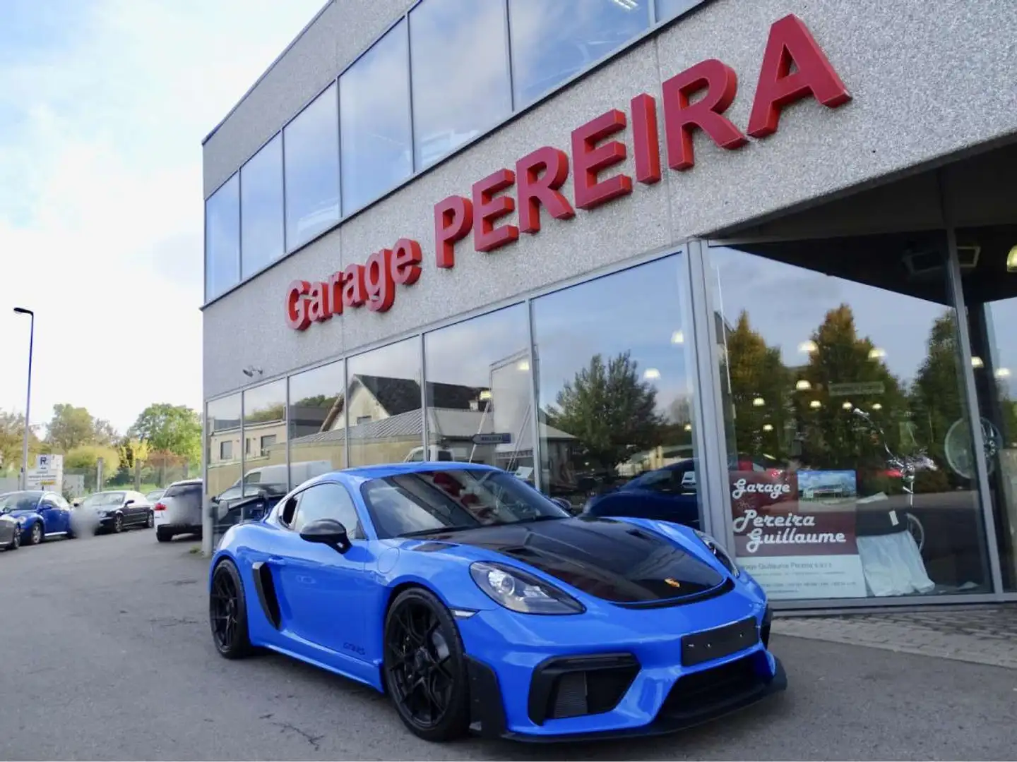 Porsche Cayman 718 GT4 RS NEW DIREKT WEISSACH PACK FULL CARBON PA Bleu - 2