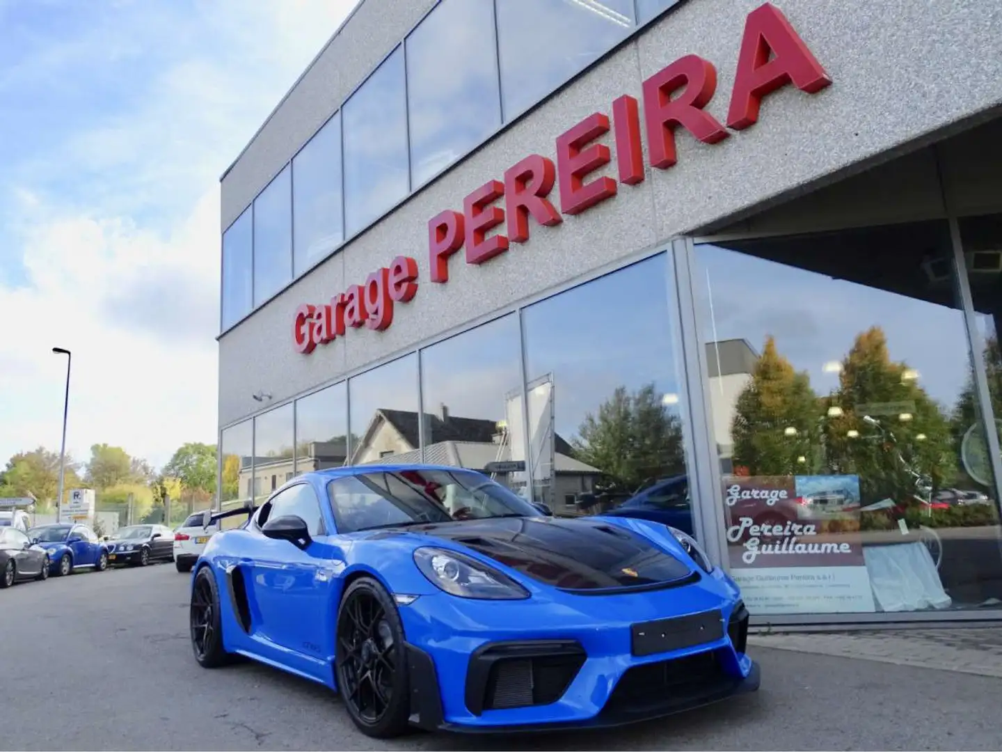 Porsche Cayman 718 GT4 RS NEW DIREKT WEISSACH PACK FULL CARBON PA Bleu - 1