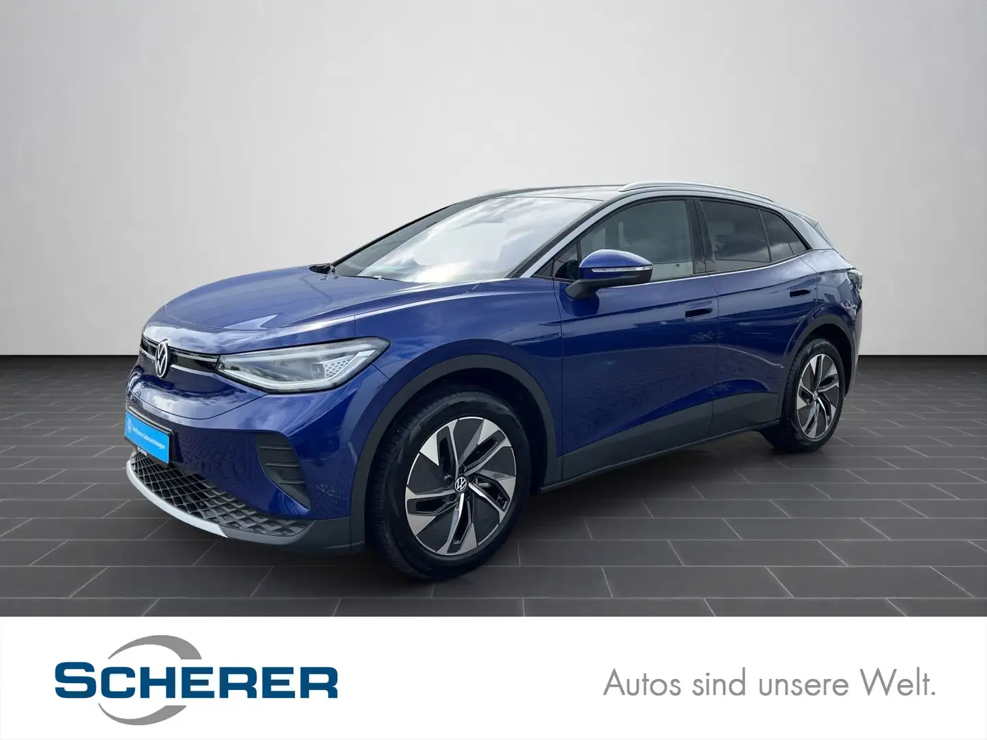 Volkswagen ID.4 Pure electric NAVI/LED/Sitzheizugn vo./PDC/ Blau - 1