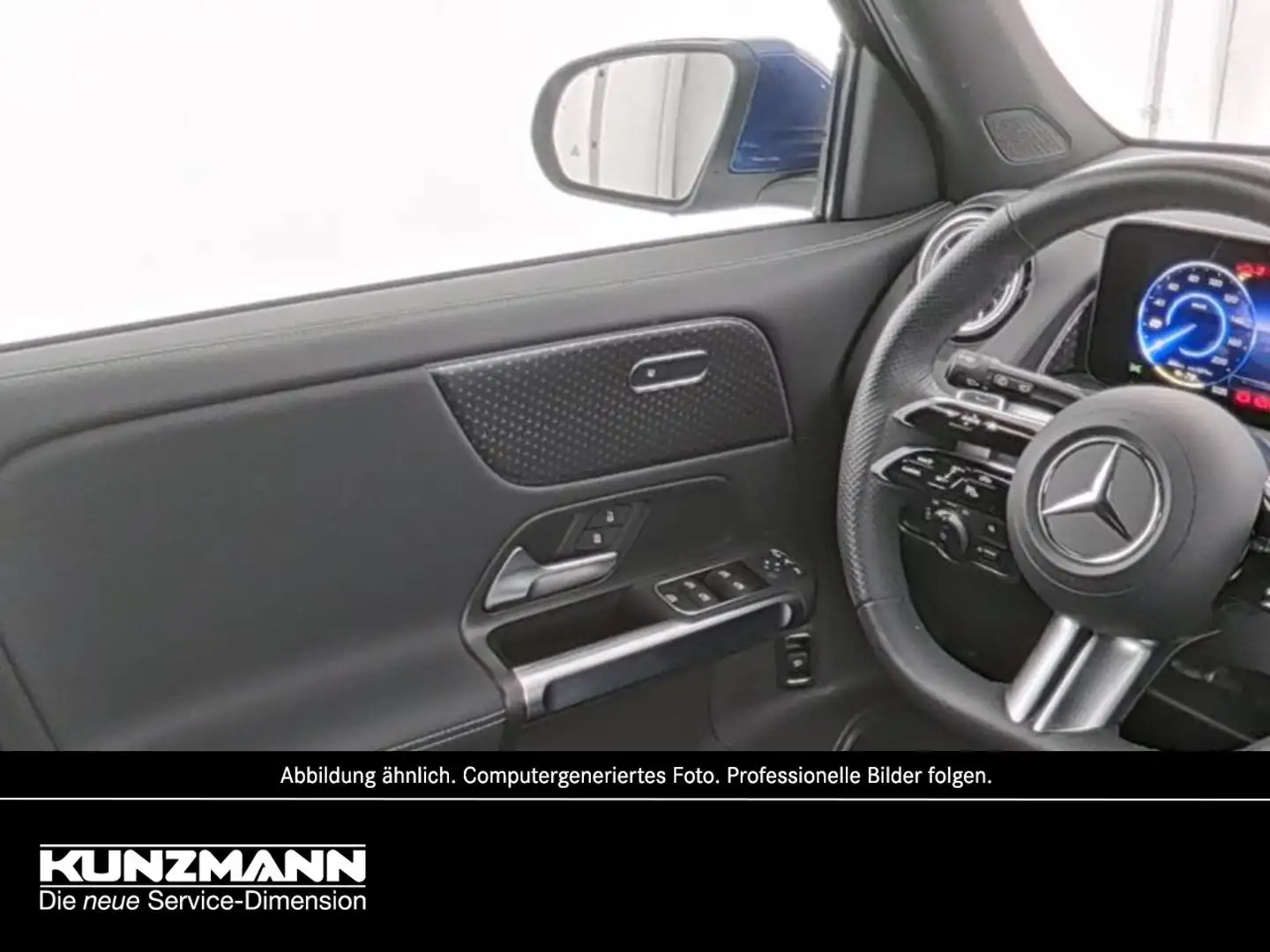 Mercedes-Benz EQB 350 4M AMG MBUXNavi-Prem. Panorama AHK 360° Niebieski - 2