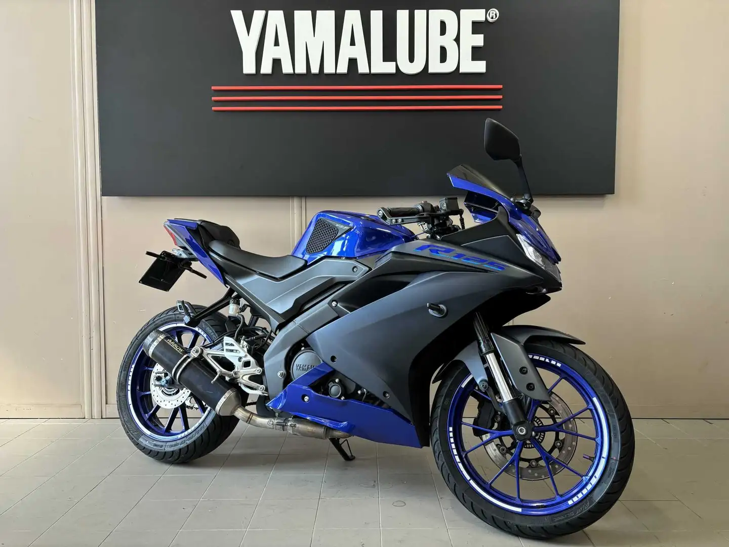 Yamaha YZF-R125 Albastru - 1