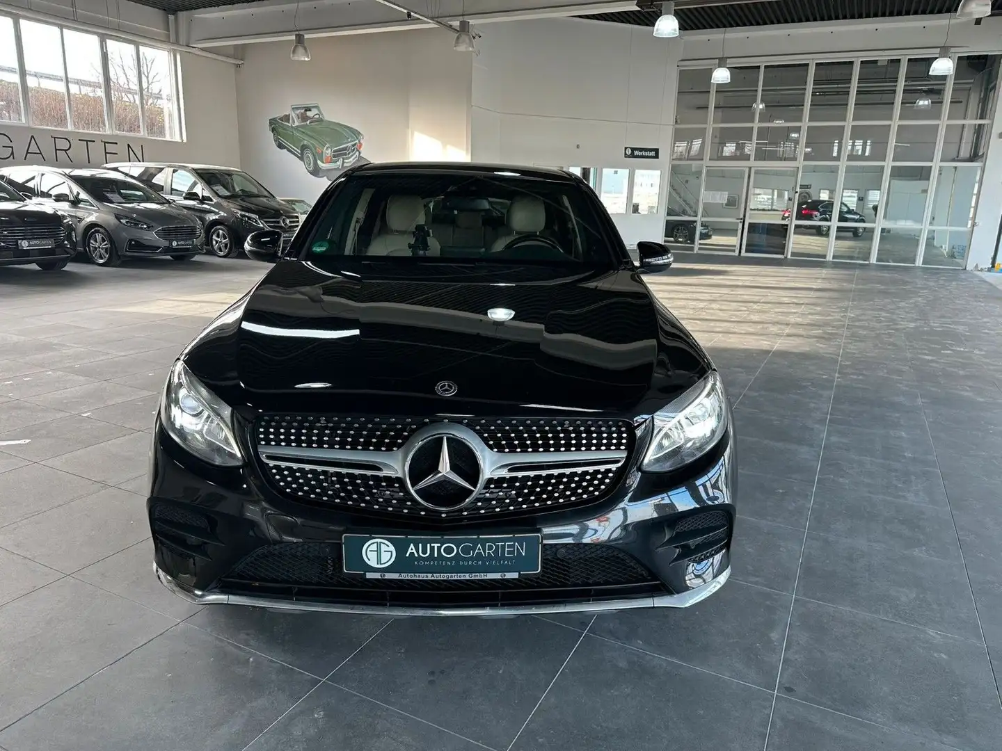 Mercedes-Benz GLC 250 d 4Matic Coupe*PDC*AMG-Line*LED*Volllede Schwarz - 2