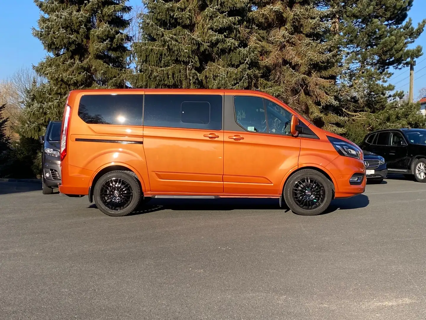 Ford Tourneo Custom Titanium X 8-Sitze Vollausstattun Orange - 2