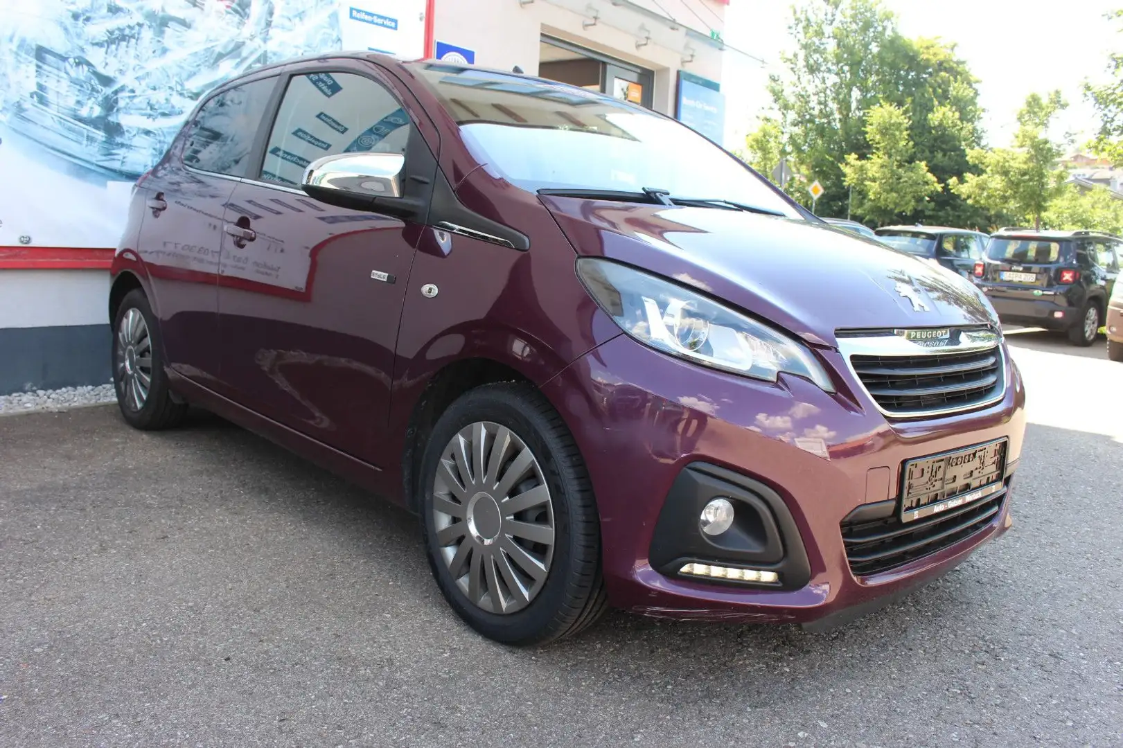 Peugeot 108 Style/Klima/Rückfahrkam./Sitzheiz./TÜV neu Mauve - 1