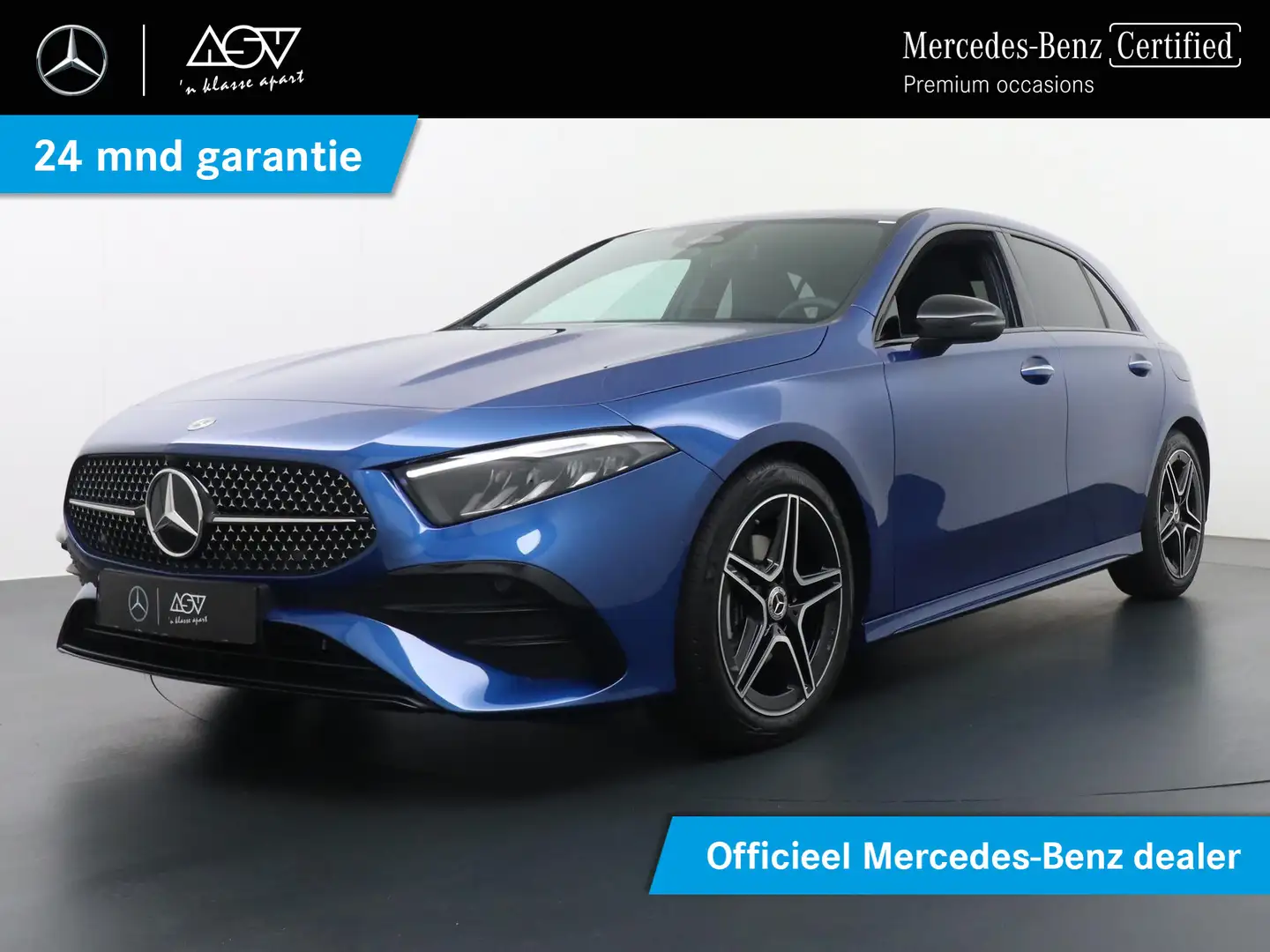 Mercedes-Benz A 180 Star Edition AMG Line | Nightpakket | Voorstoelen Blauw - 1