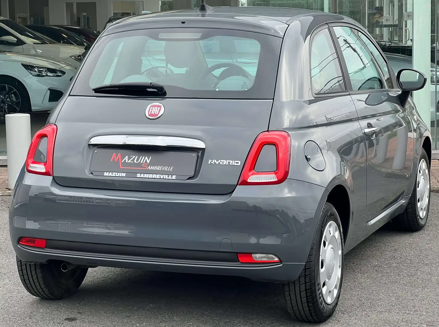 Fiat 500 1.0i MHEV * 1er Propriétaire * Clim * Gar 1an * Gris - 2