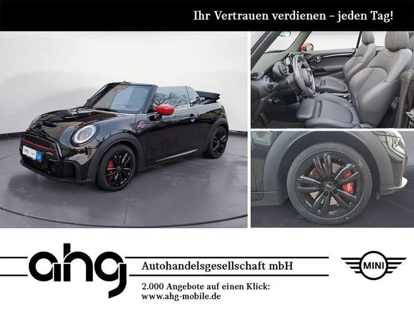 MINI John Cooper Works Cabrio JCW Cabrio John Cooper Works Trim Sport Aut. Ada Schwarz - 1