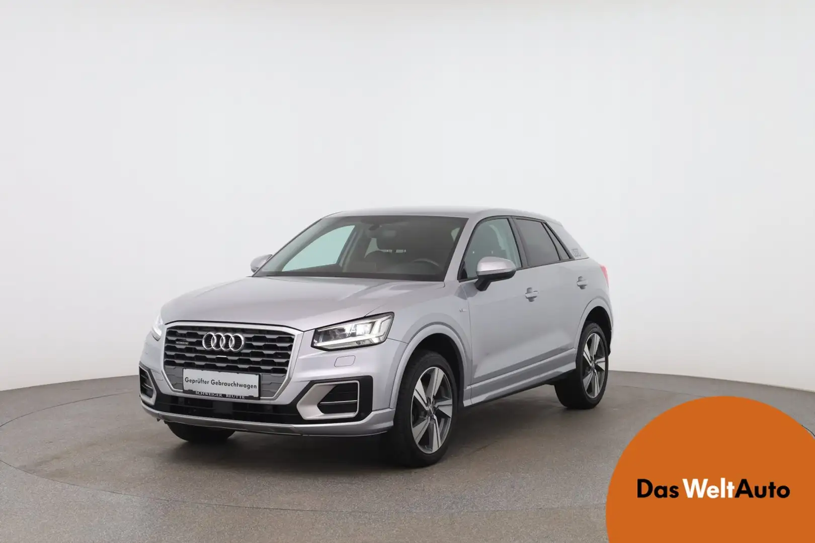 Audi Q2 2.0 TDI quattro Sport Plateado - 1