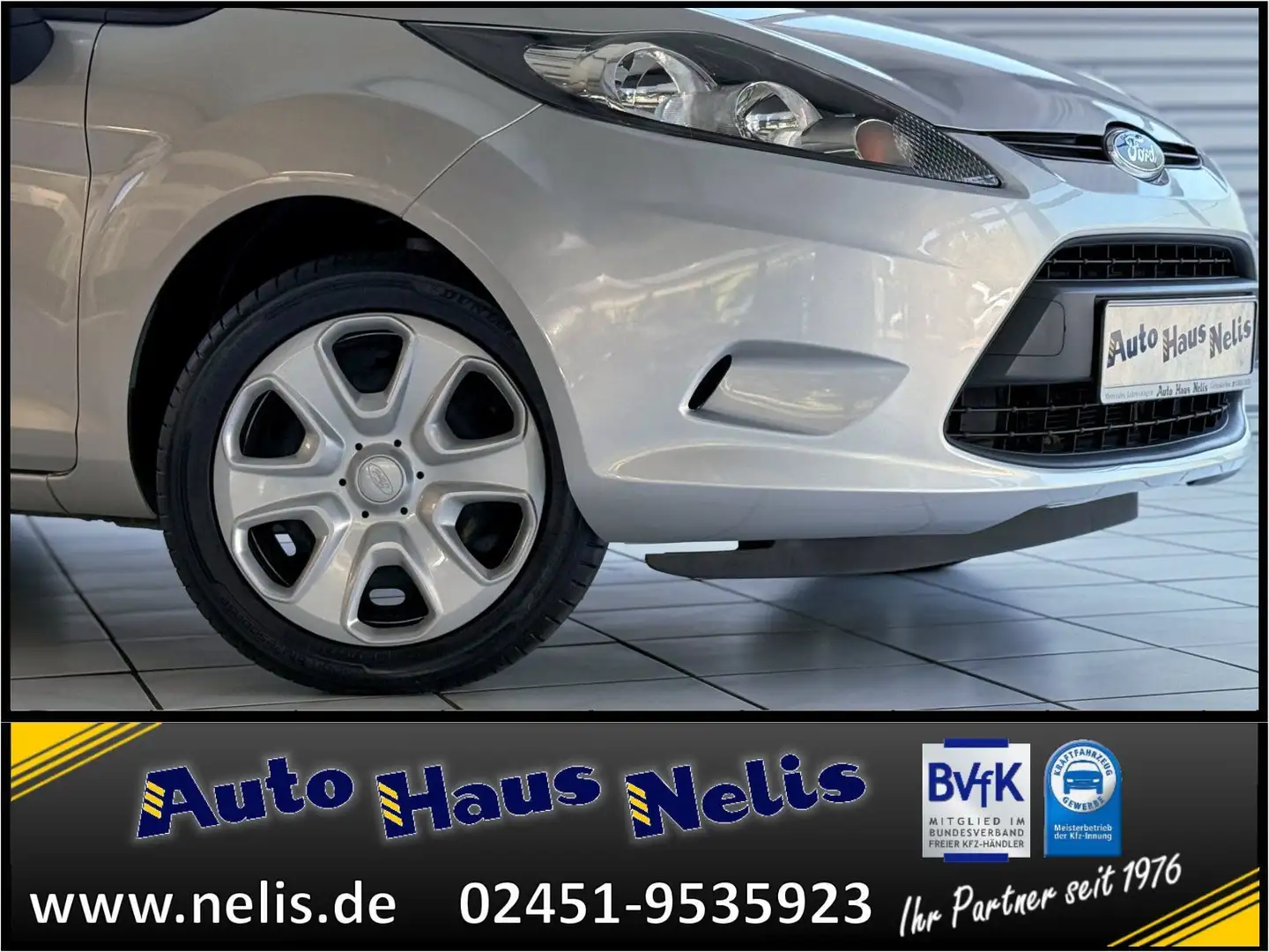 Ford Fiesta 1.25 Trend Klima RadioCD AUX USB el.FHvo. Silber - 2