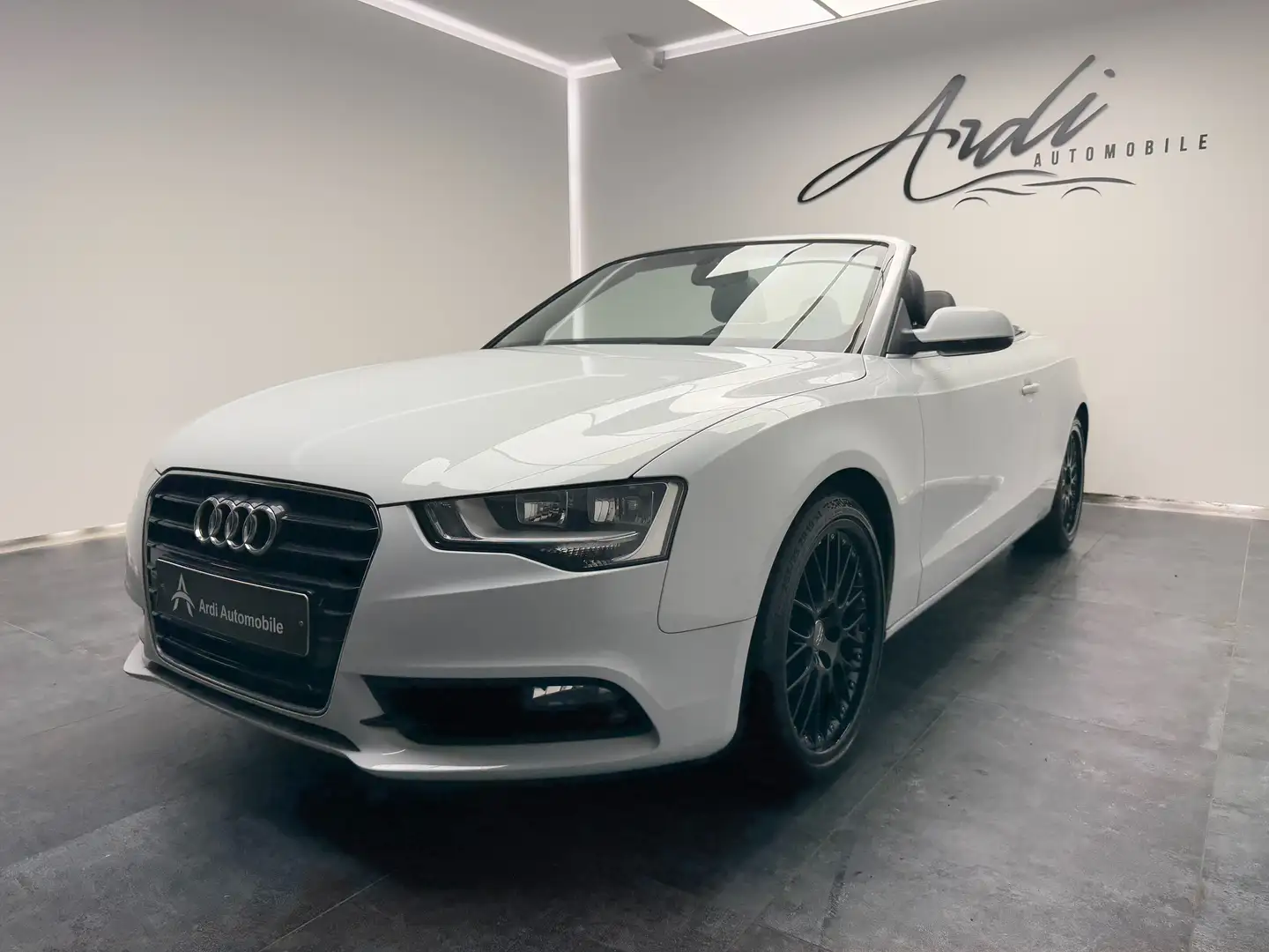 Audi A5 A5 Cabriolet 1.8TFSI*SIEGES CHAUFF*1 PROP*GARANTIE Blanc - 1