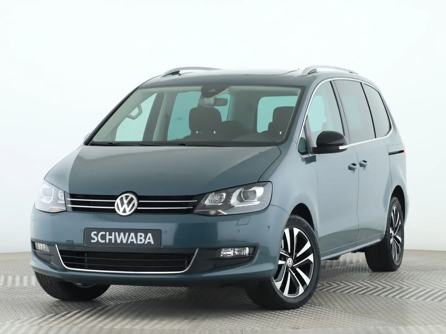 Volkswagen Sharan IQ.DRIVE 1.4 TSI DSG NAV*AHK*ACC*PANO*17" Bleu - 2