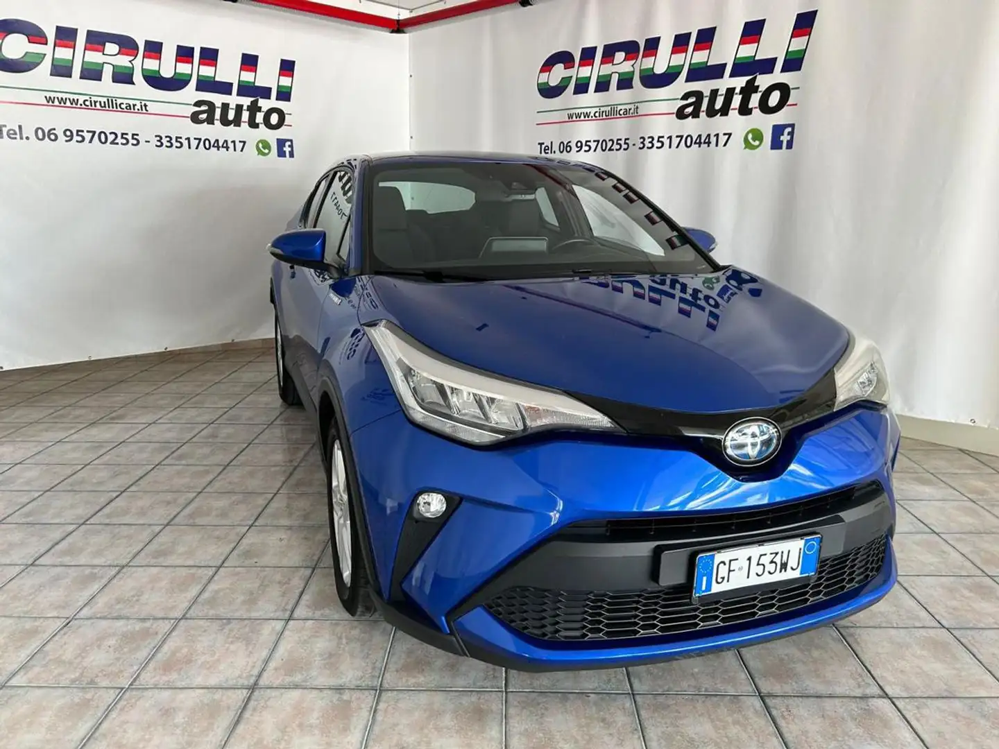 Toyota C-HR 1.8 Hybrid E-CVT Lounge Bleu - 2