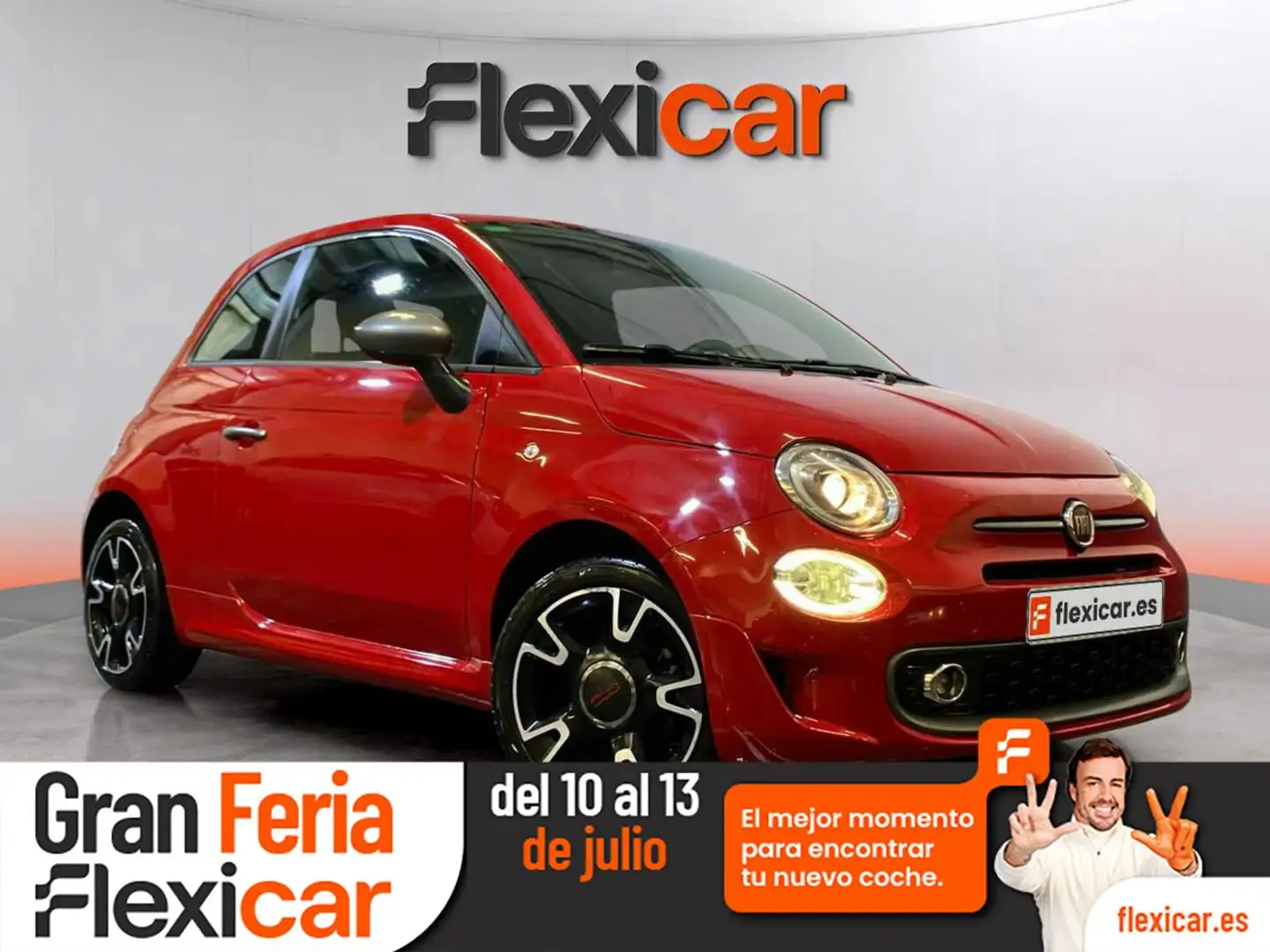 Fiat 500 1.2 Aniversario Rojo - 1