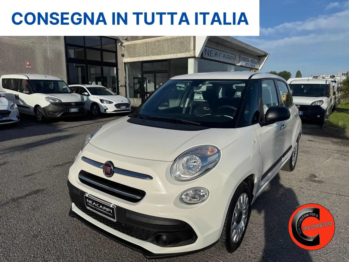 Fiat 500L PRO URBAN 1.3MJT 95CV N1 AUTOMATICA+IVA-CRUISE-E6D Bianco - 1