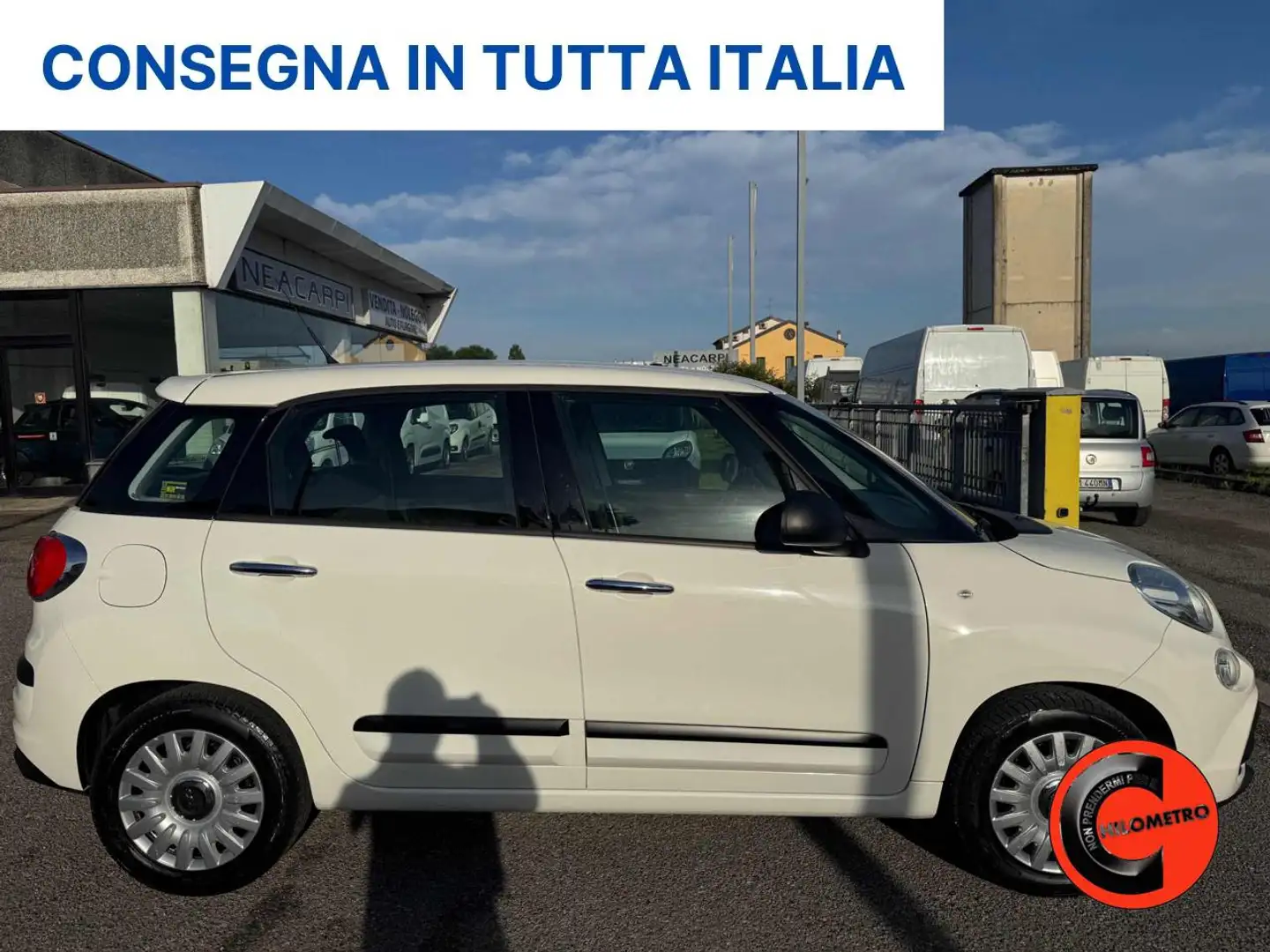 Fiat 500L PRO URBAN 1.3MJT 95CV N1 AUTOMATICA+IVA-CRUISE-E6D Bianco - 2
