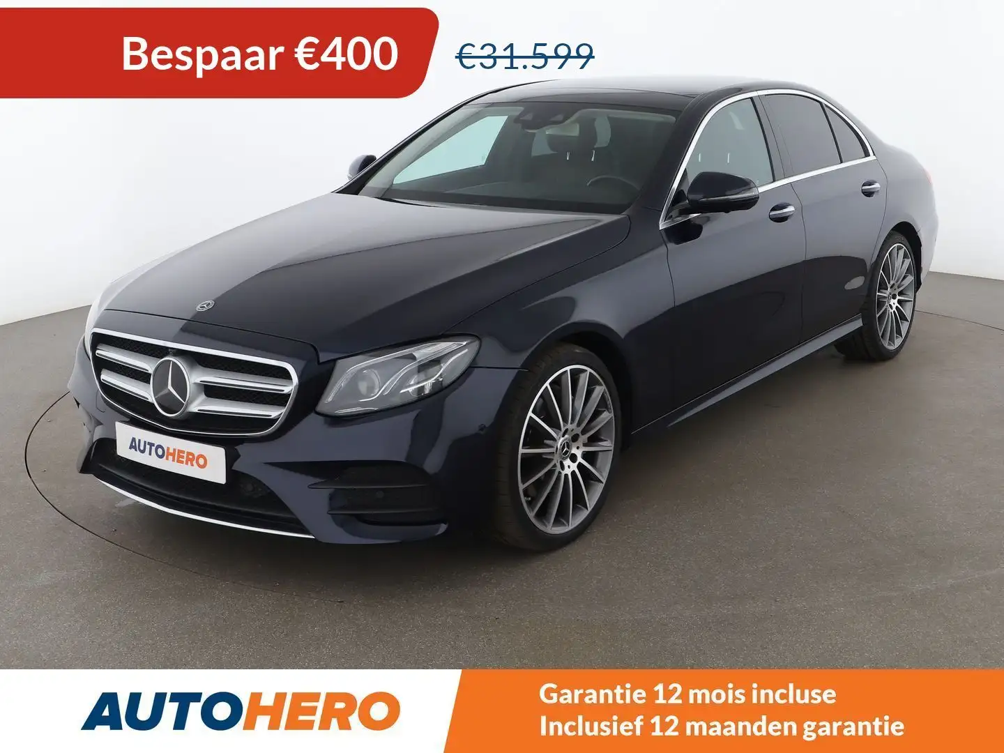 Mercedes-Benz E 220 E 220 d AMG Line Blauw - 1