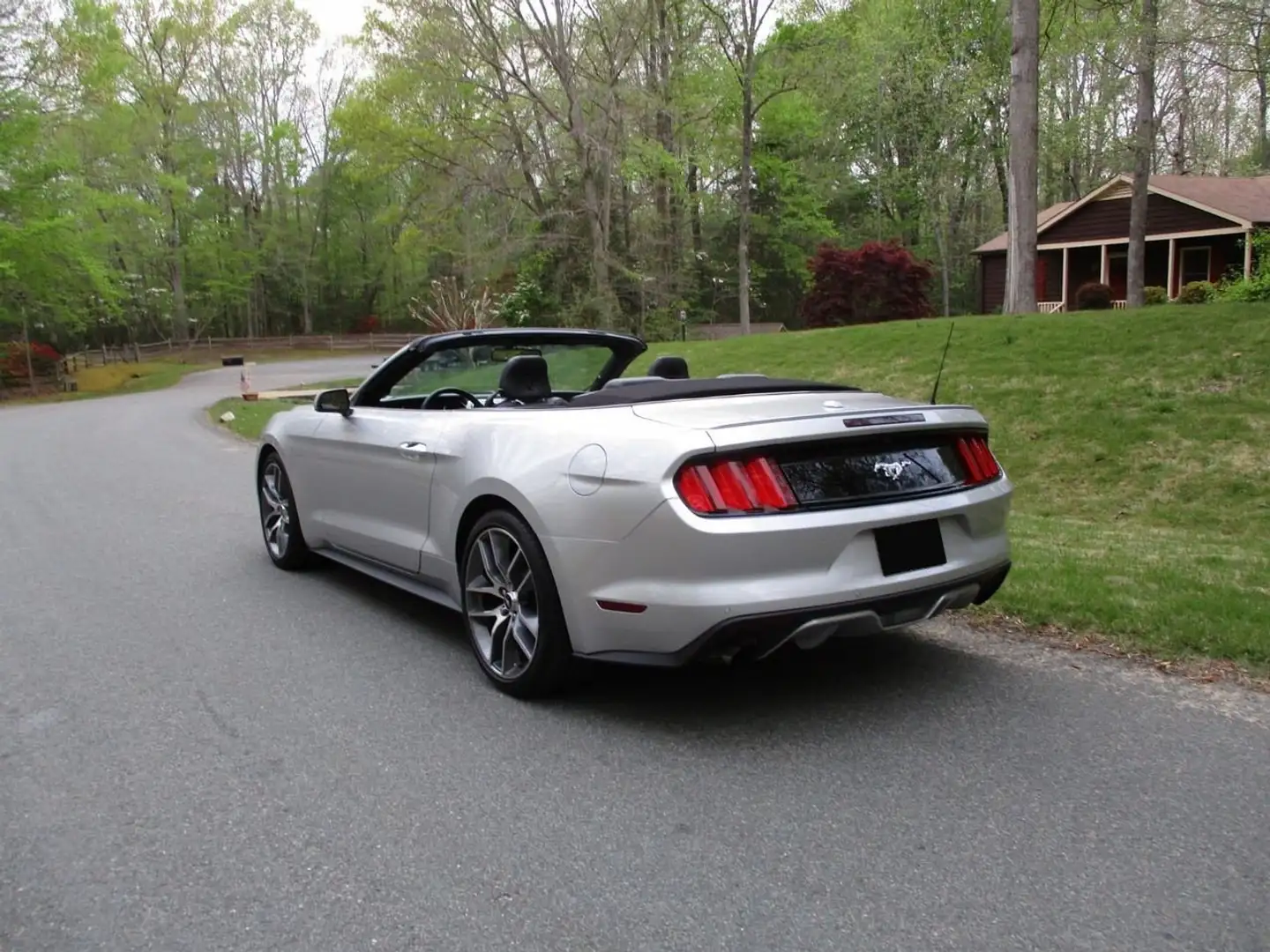 Ford Mustang Mustang Cabrio 2.3 Eco Boost Silber - 2